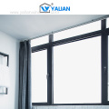 Aluminum Alloy Casement Windows Swing Horizontal Opening
